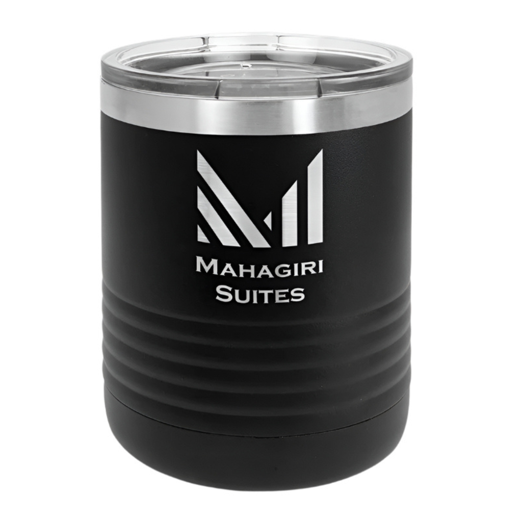 Custom Black Lowball Tumbler