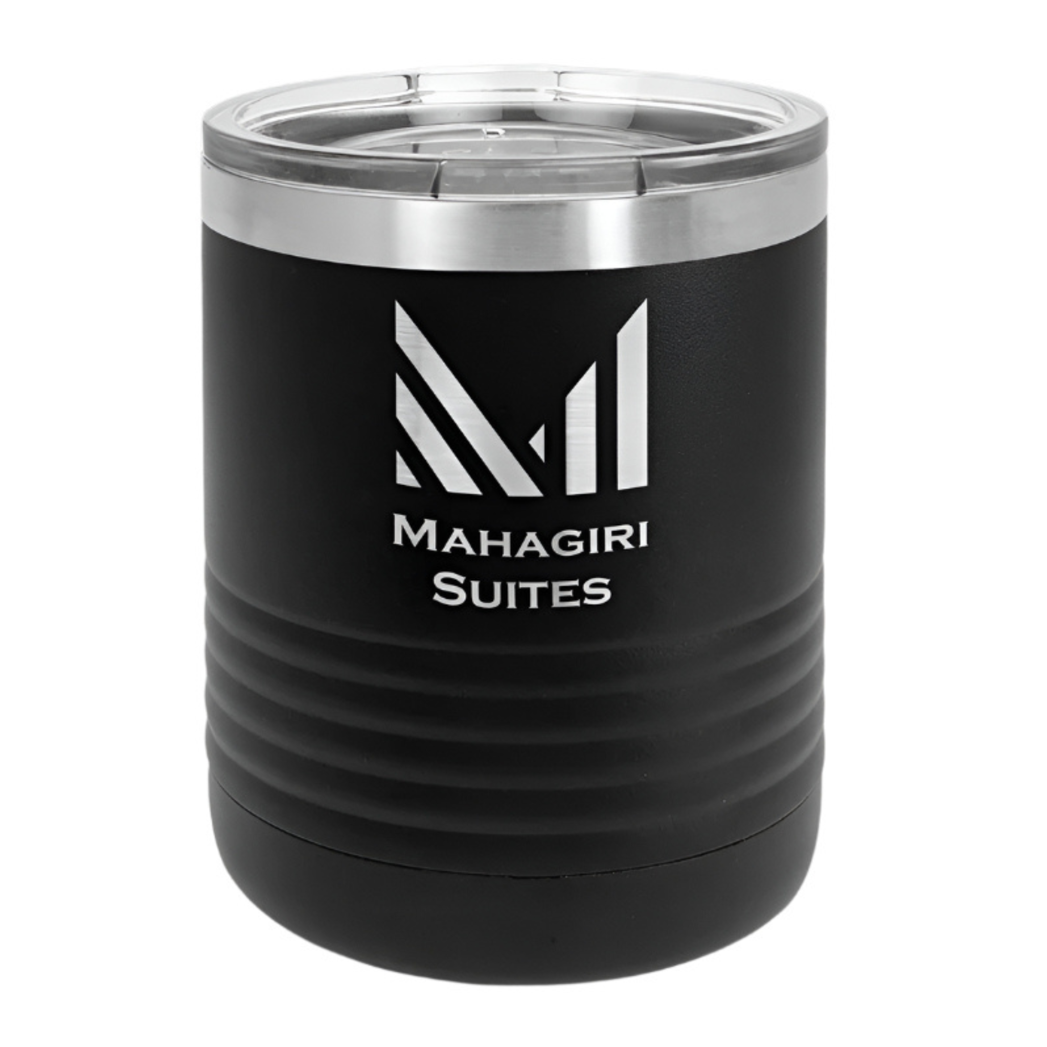 Custom Black Lowball Tumbler