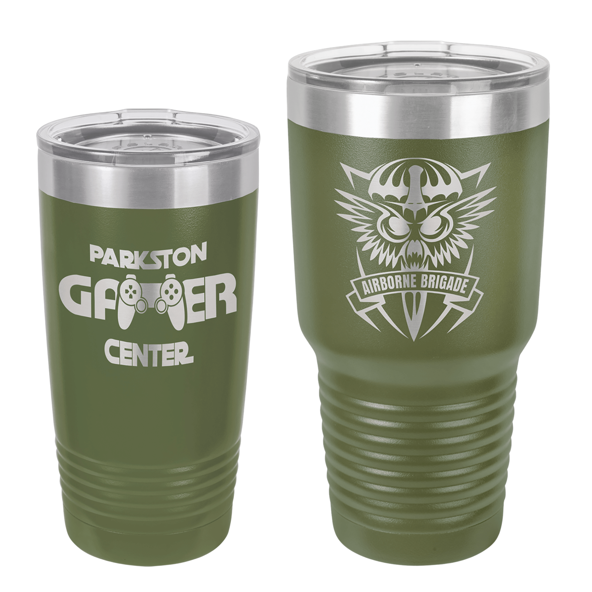 Custom Olive Polar Camel Tumbler