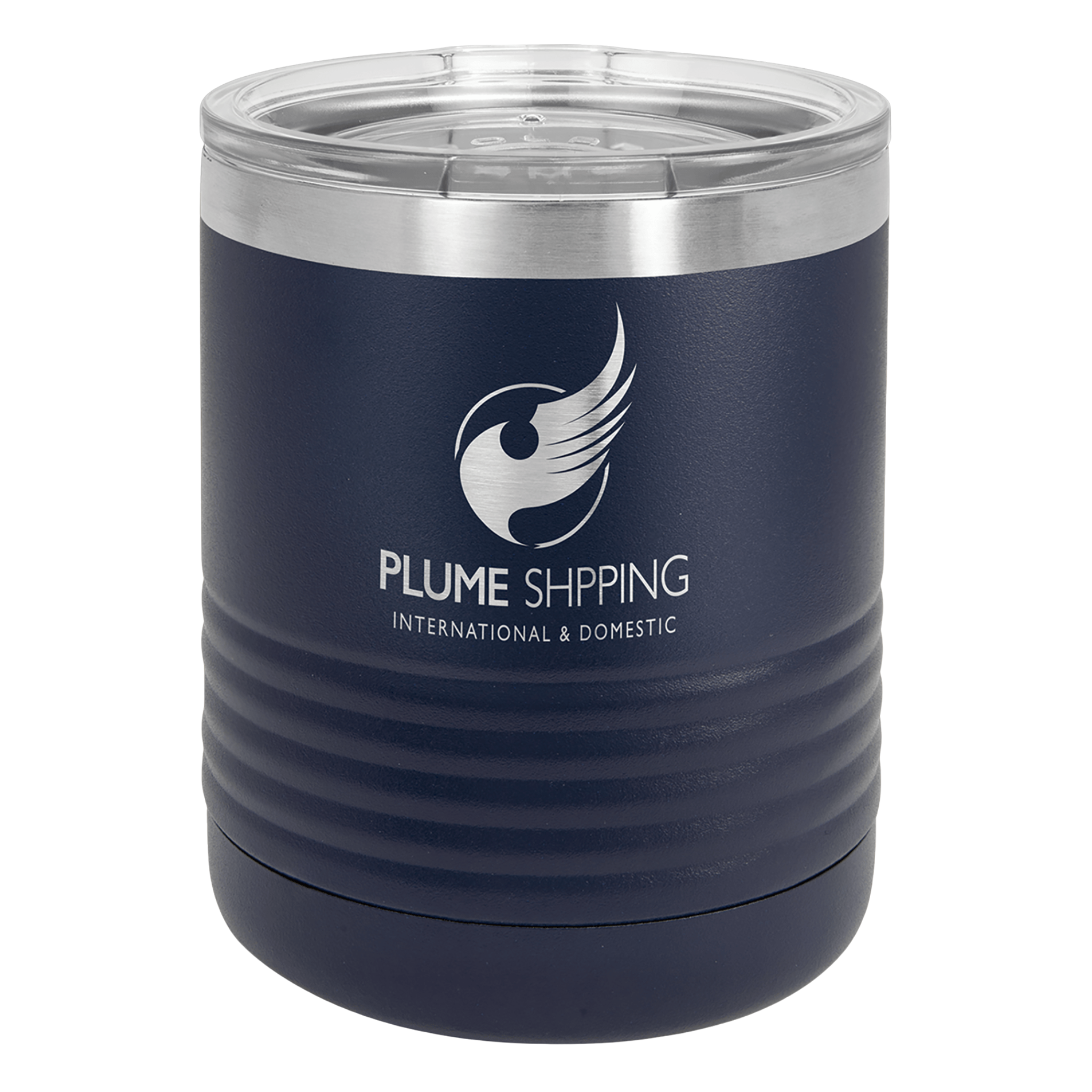 Custom Navy Lowball Tumbler