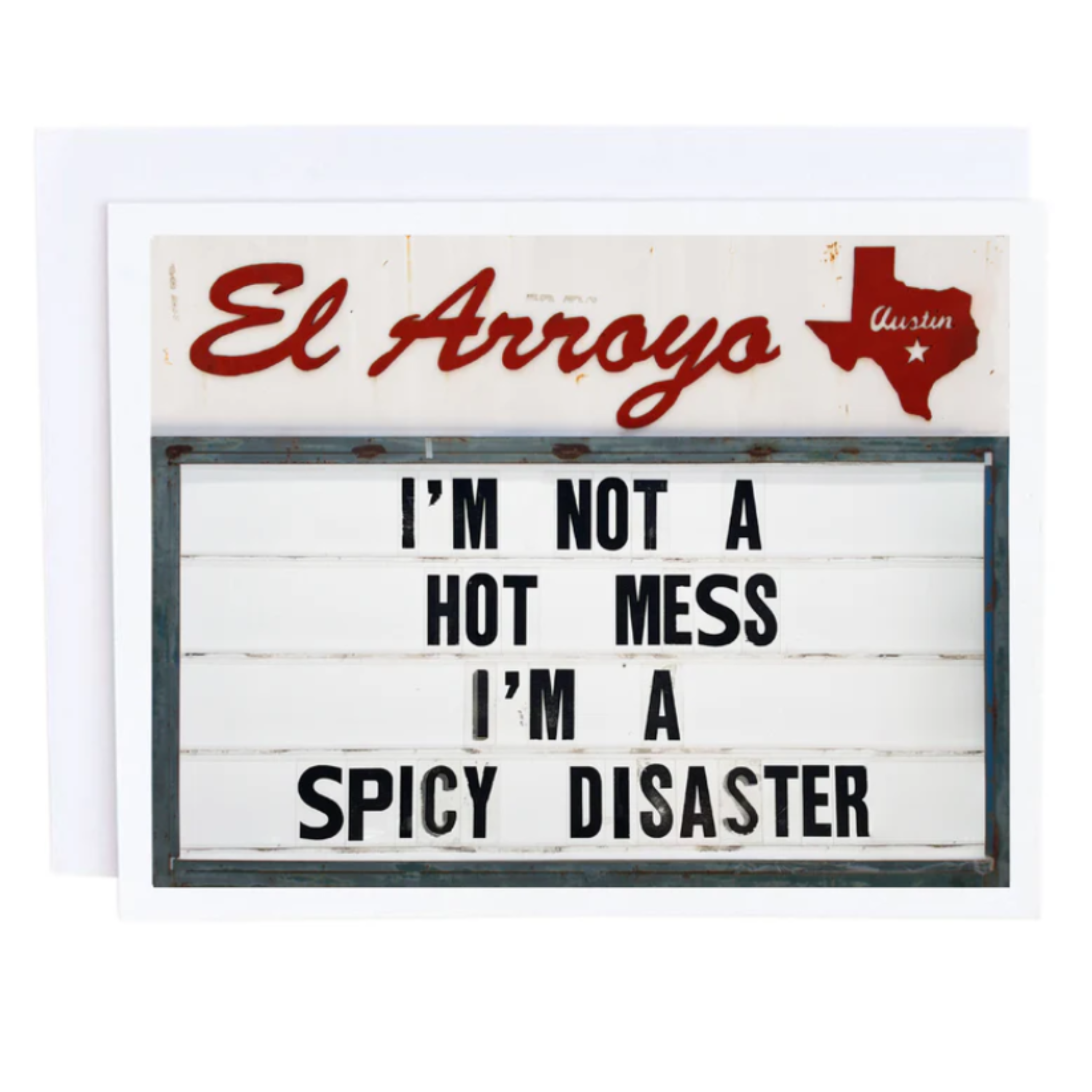 Spicy Disaster Card