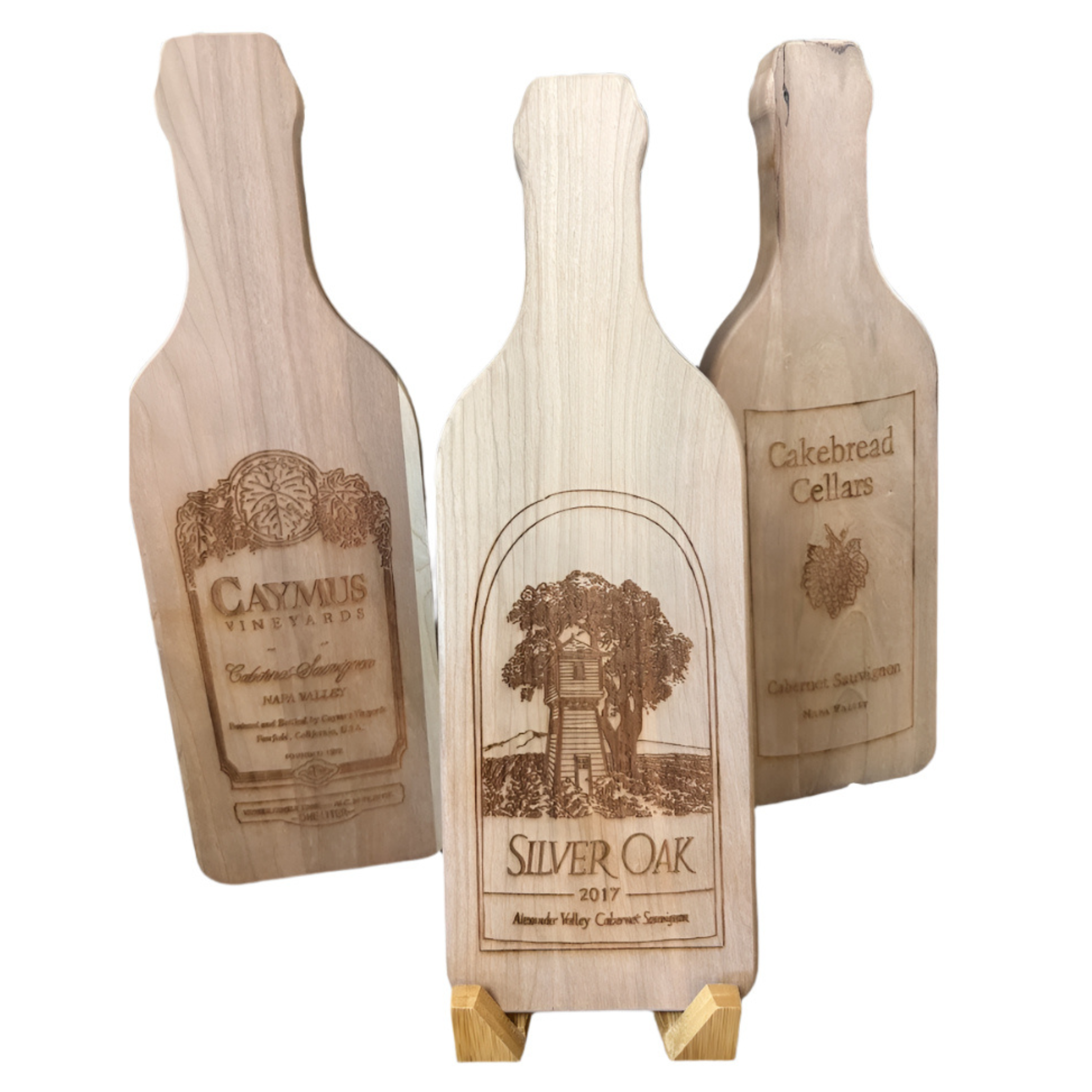 Wine Label Cutting Board
