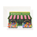 Flower Shop Thank You Card