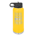 Custom Yellow Water Bottle