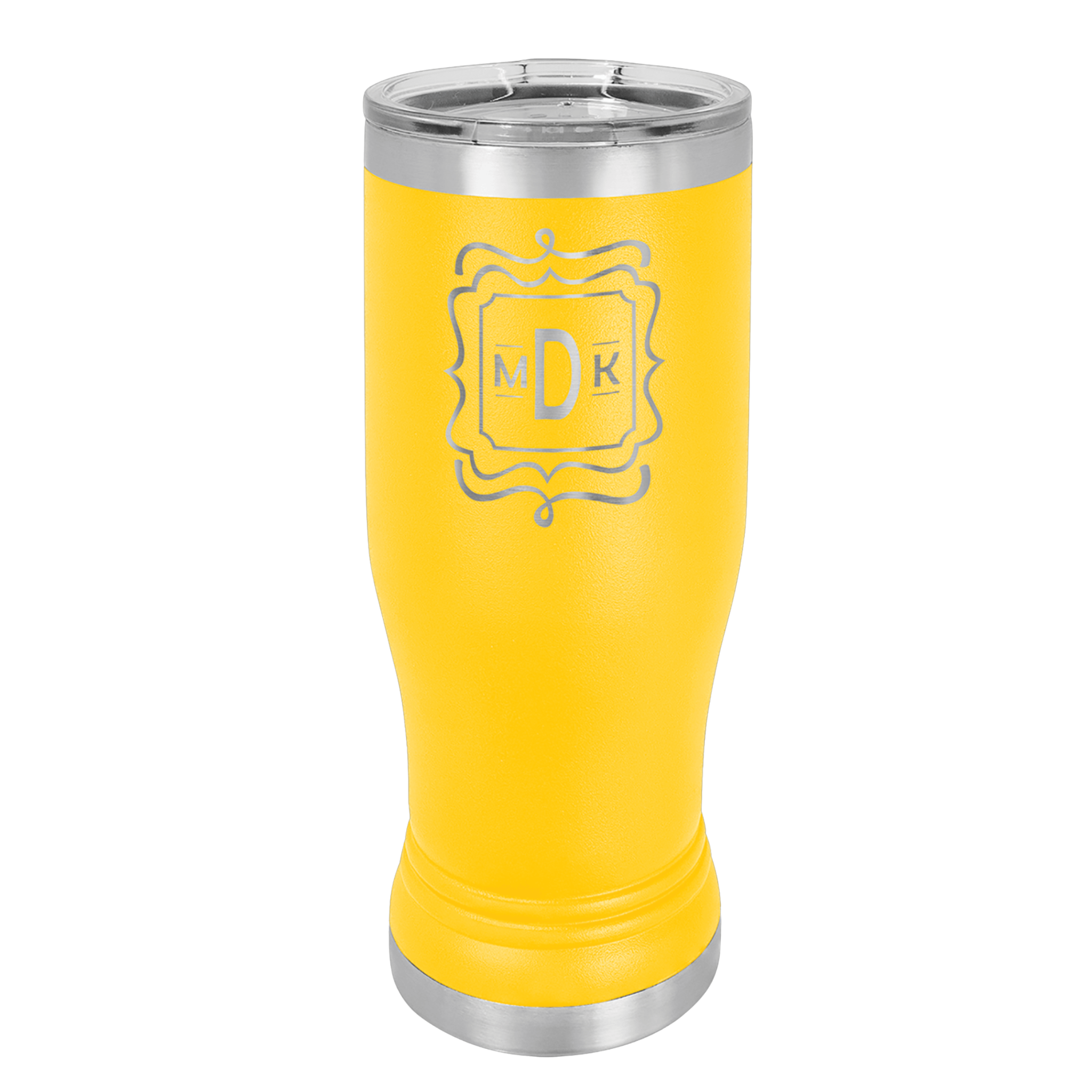 Custom Yellow Pilsner Tumbler