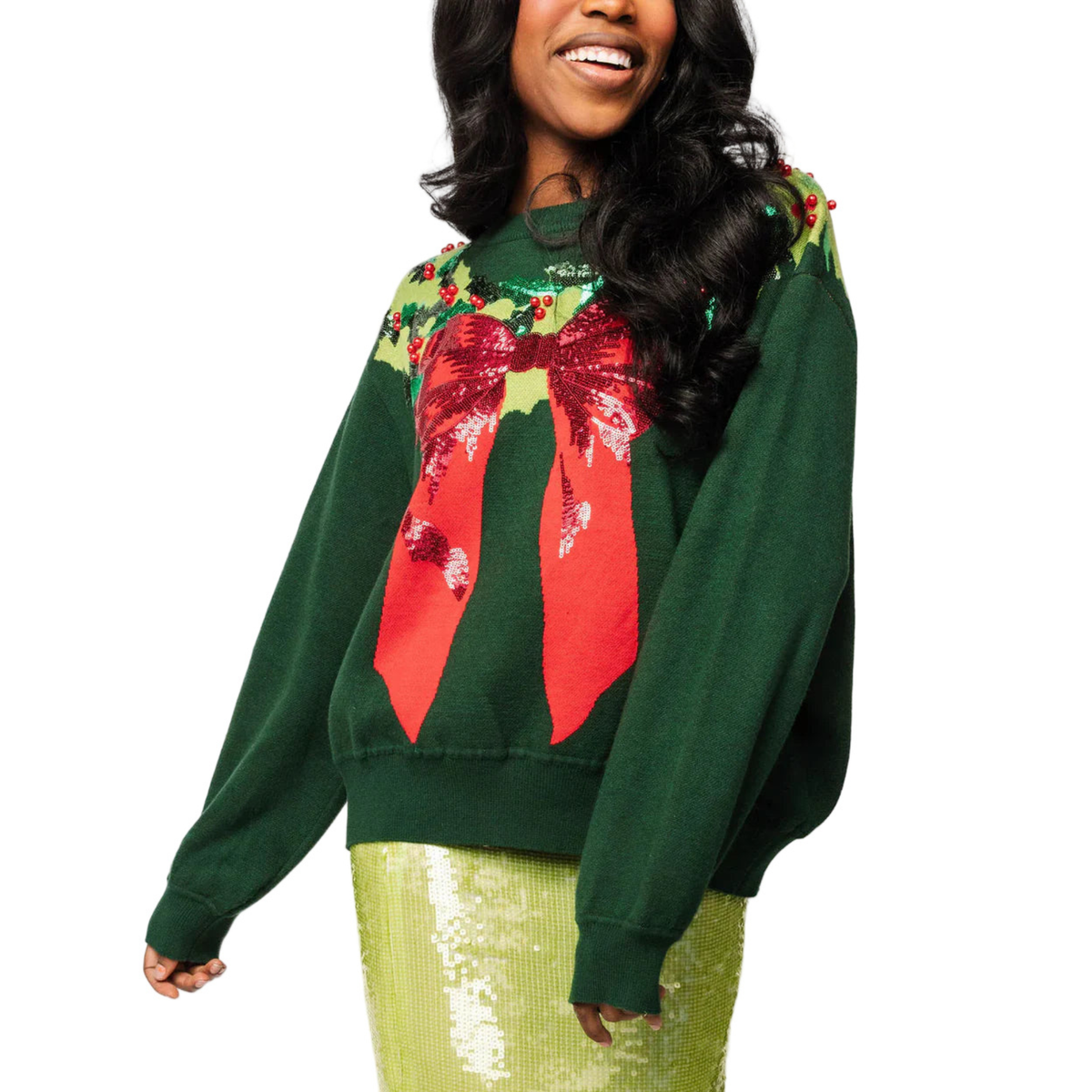 Wreath Around Sweater