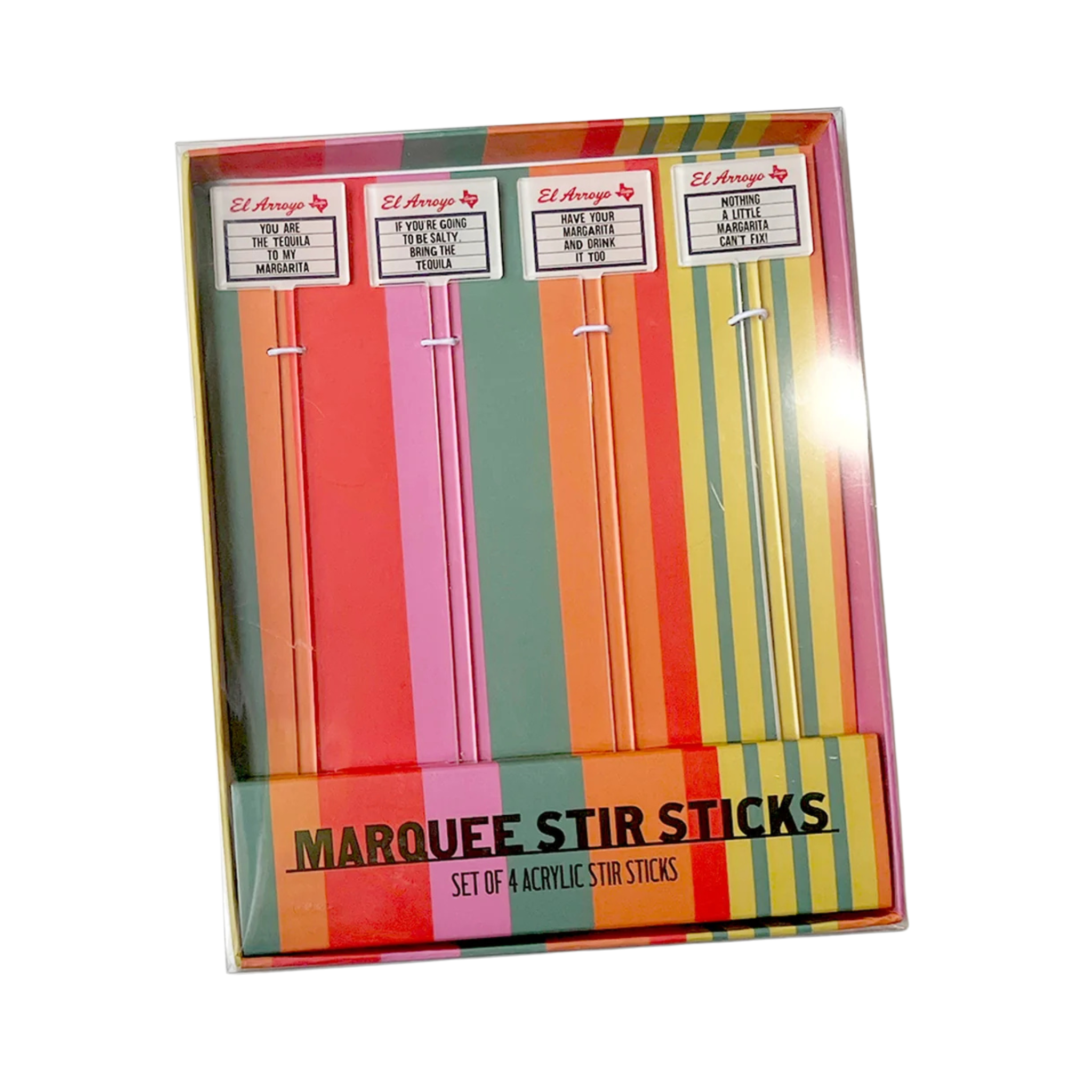 Marquee Stir Sticks - Little Margarita