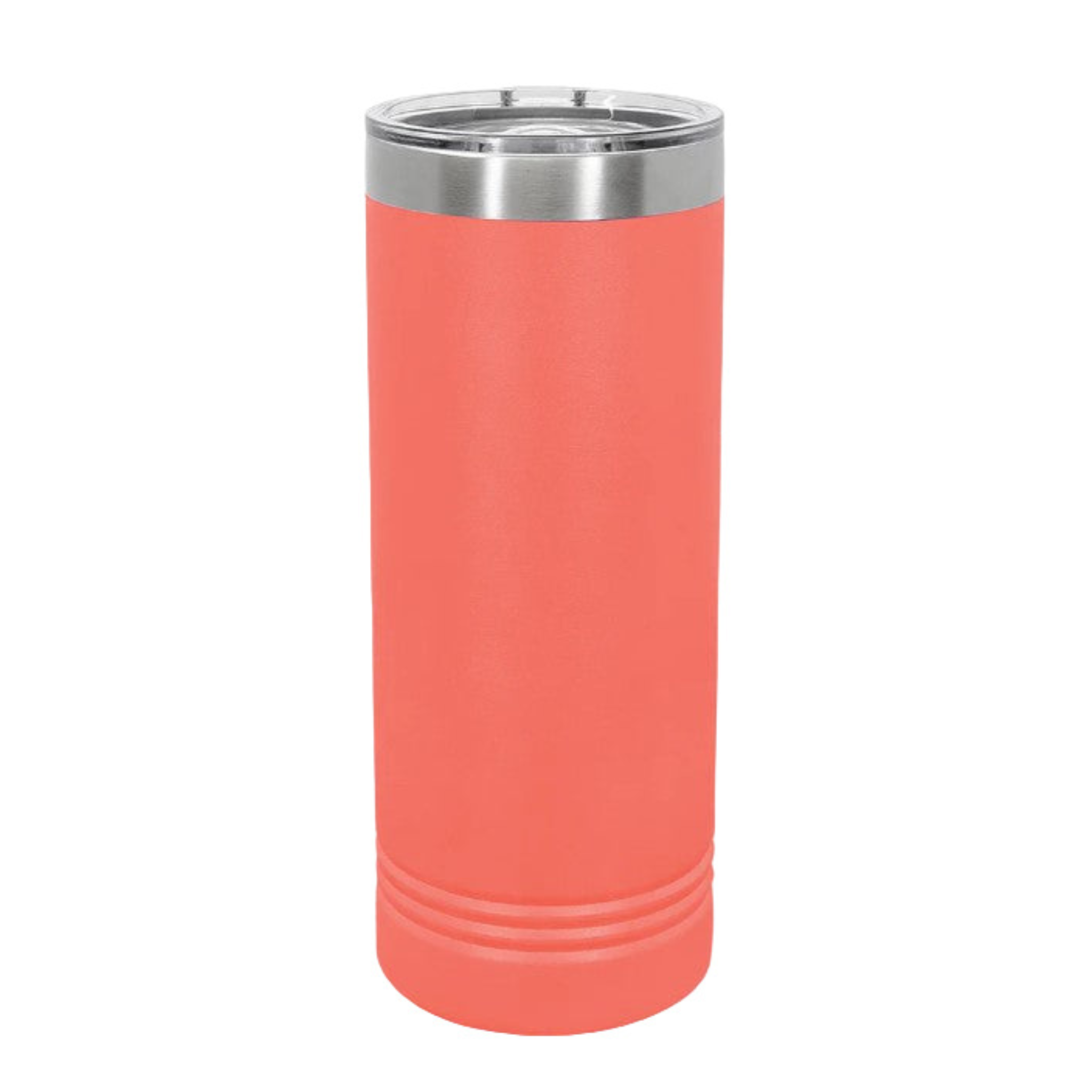 Custom Peach Skinny Tumbler