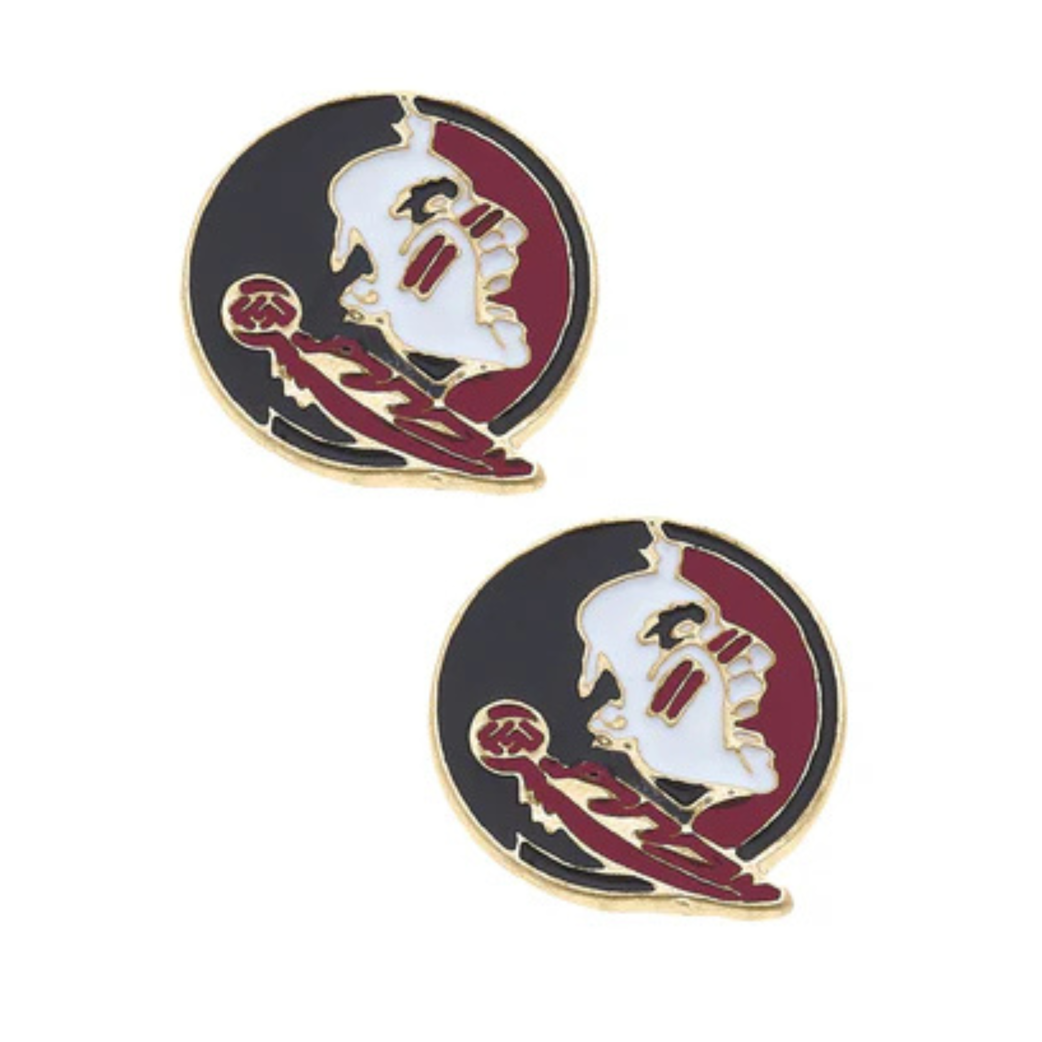 Florida State Logo Stud Earrings