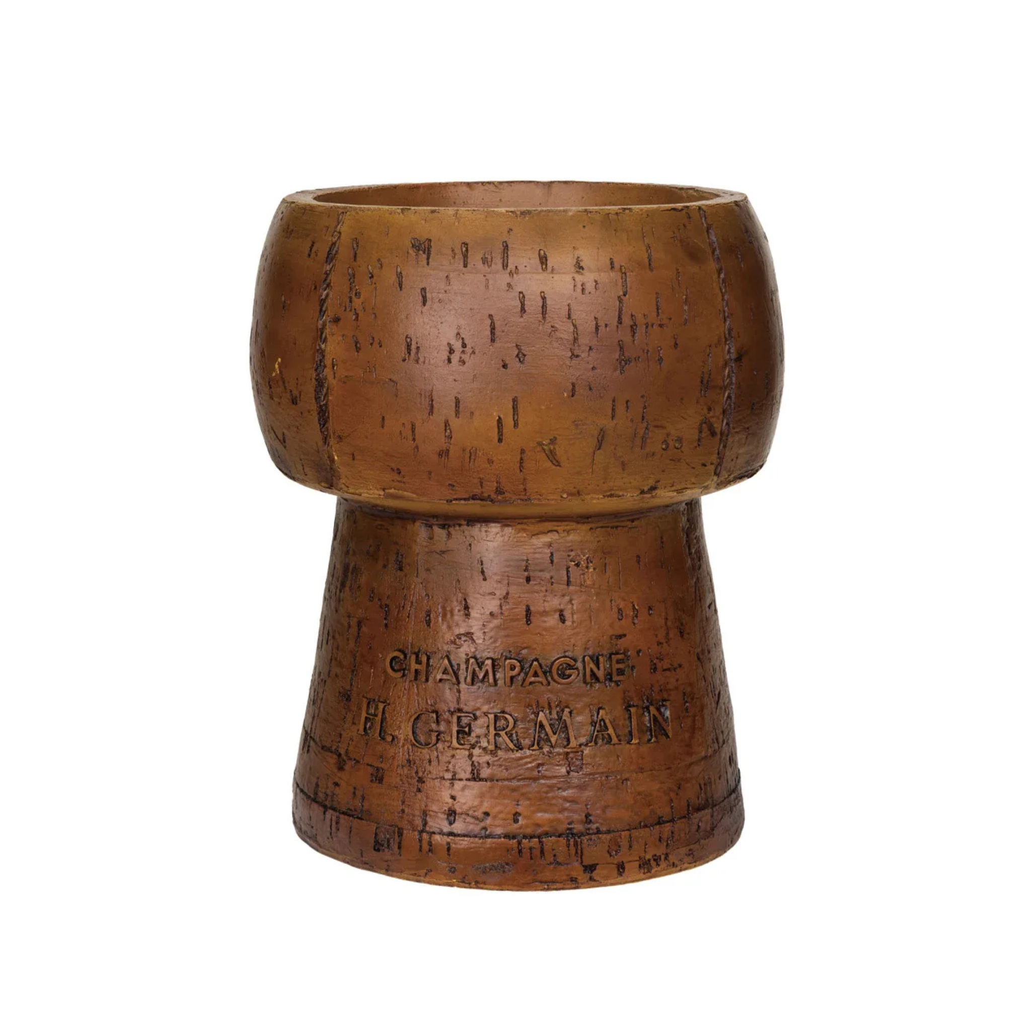 Champagne Cork Ice Bucket