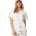 Tennis Sequin Top