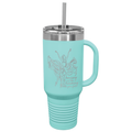 Teal 40oz Travel Tumbler