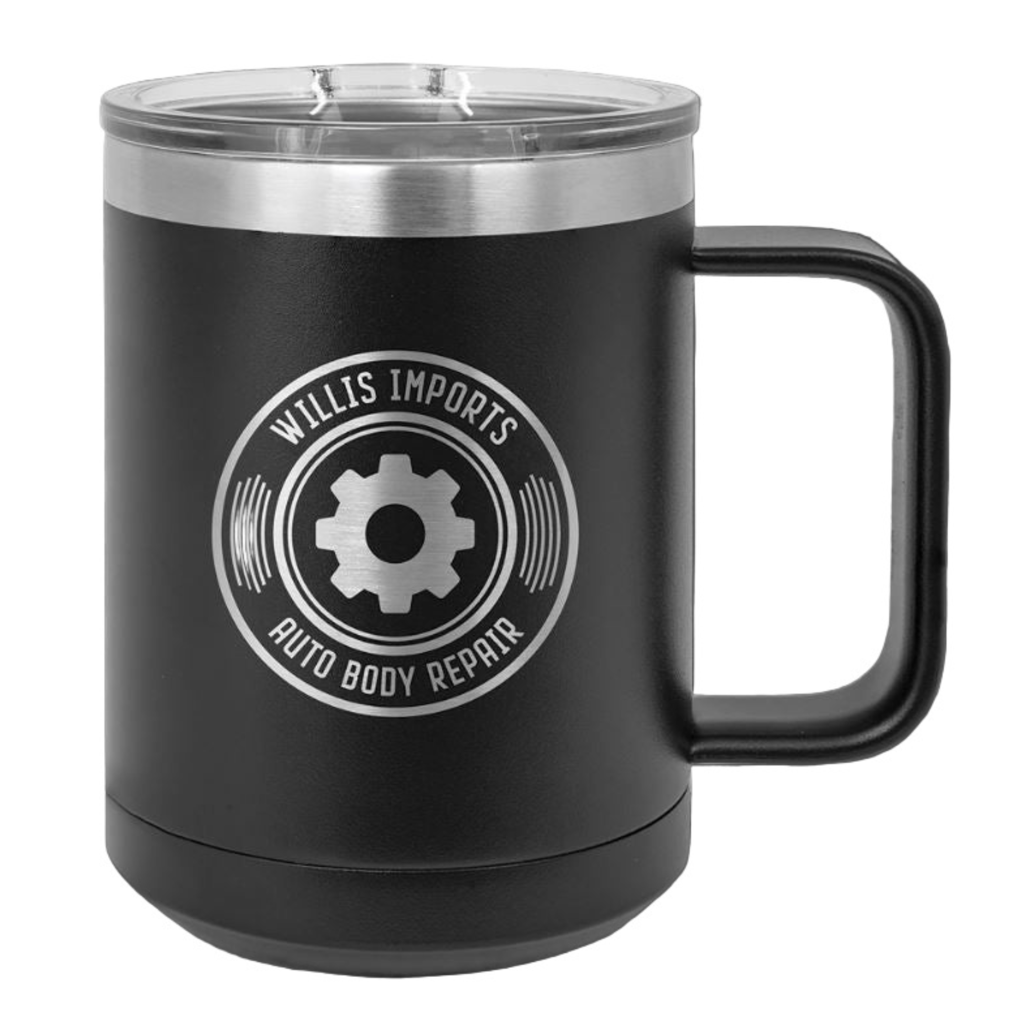 Custom Black Coffee Tumbler