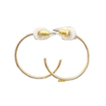 Gold Thin Hoop Earrings