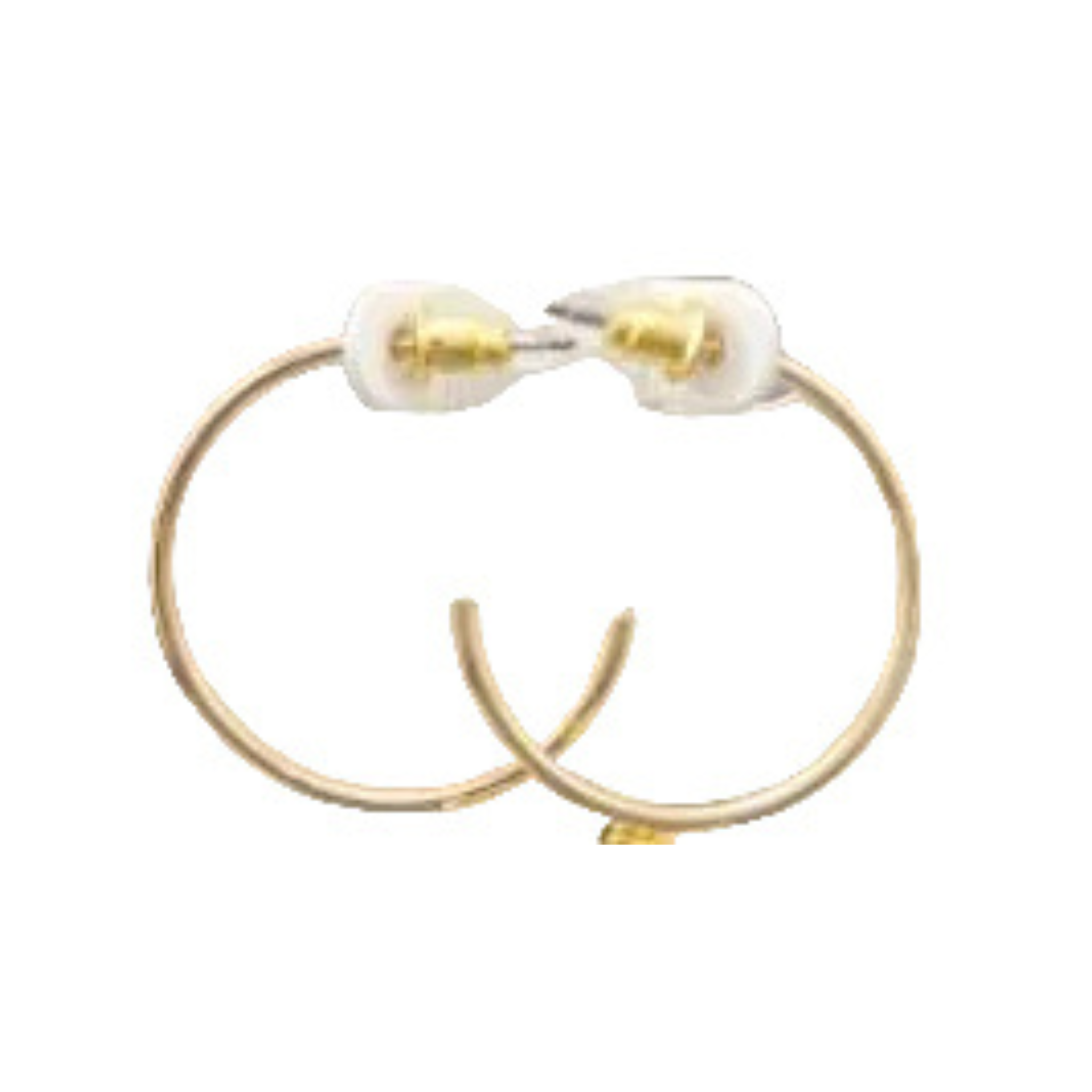 Gold Thin Hoop Earrings