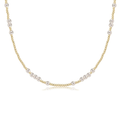 15" Choker Hope Unwritten - 4mm Pearl