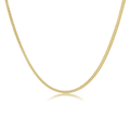 17" Choker Herringbone Chain  - Gold