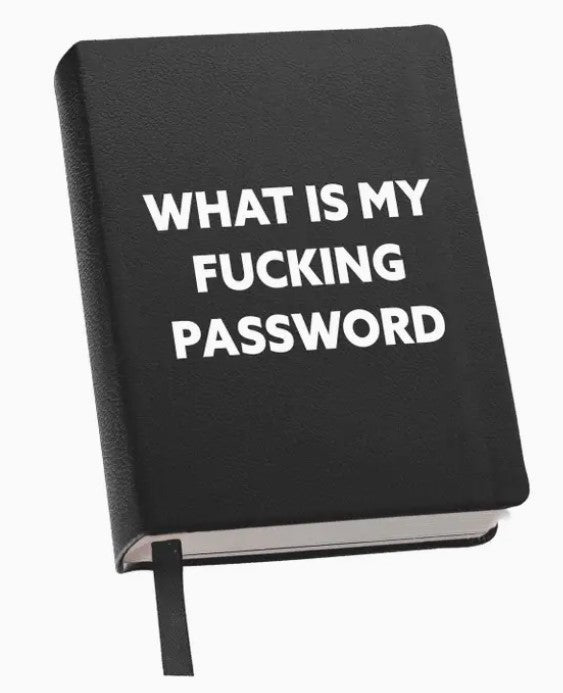 What is My F-ing Password Journal