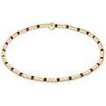 Gameday Hope Sincerity 2mm Bead Bracelet Wine
