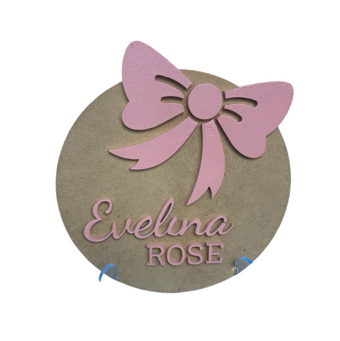 Baby Name Plates