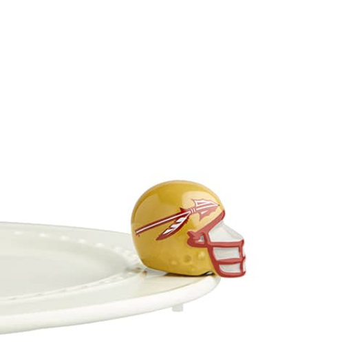 Nora Fleming Florida State Helmet Mini