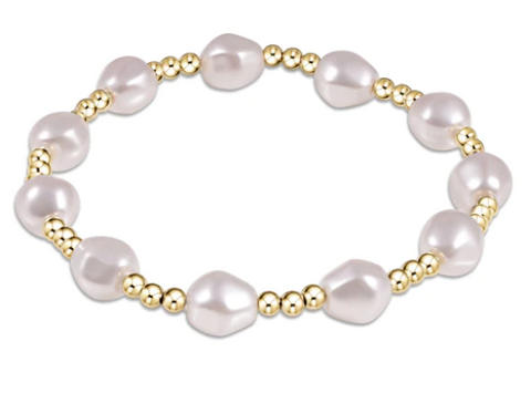 Admire Pearl Gold Bead Bracelet