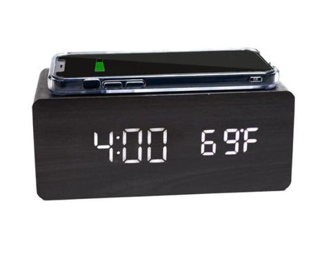 Charging Station Alarm Clock