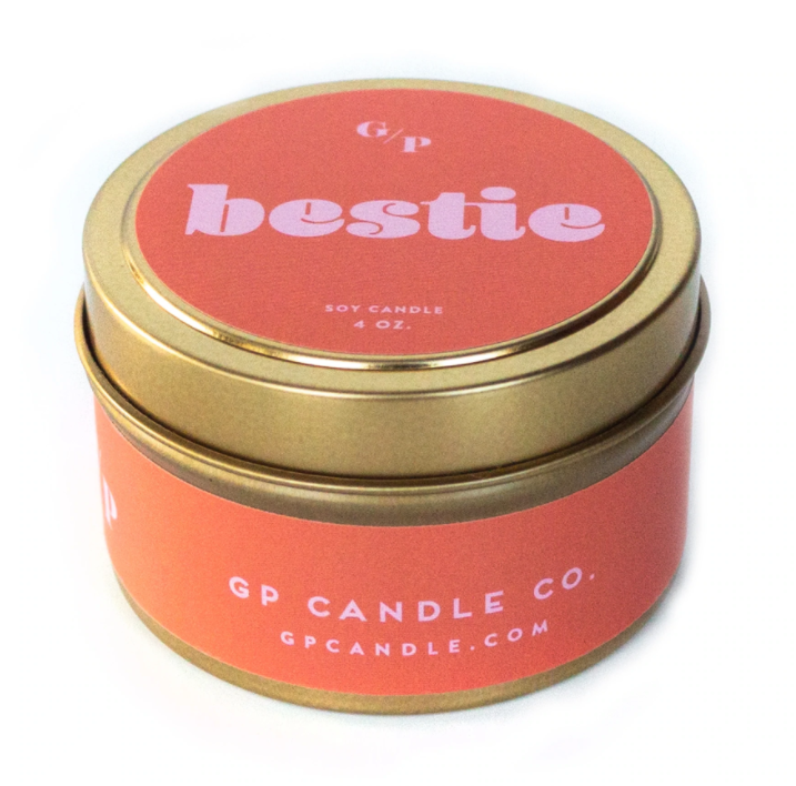 Bestie Tin Candle