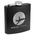 Black Metal Flask