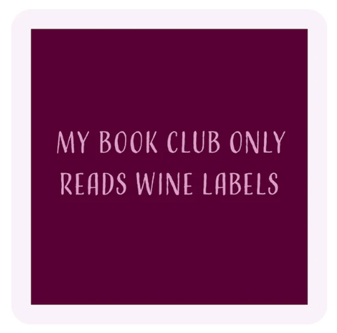 Book Club Coaster