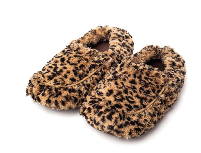 Cheetah Slippers Warmies