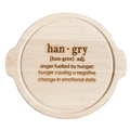 Circle Cutting Board with Handles