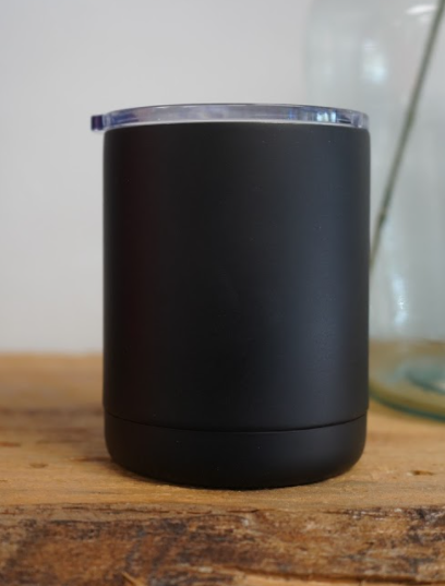 Custom Black Lowball Tumbler