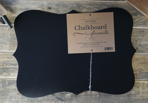 Chalkboard Placemat Fancy