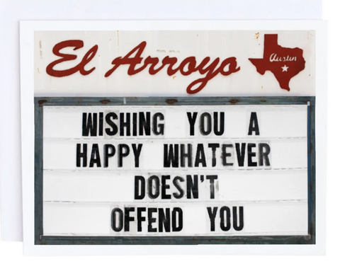 Happy Whatever Card