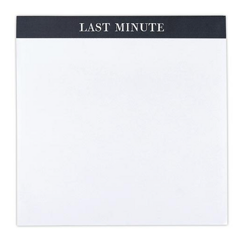 Last Minute Notepad