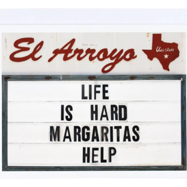 Life is Hard Card