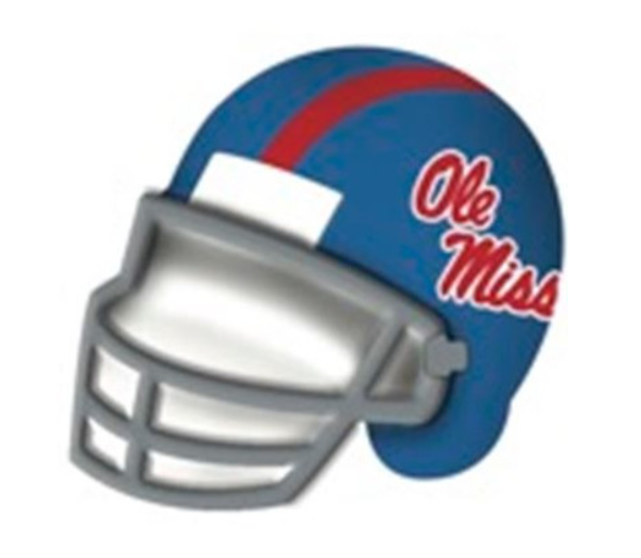 Nora Fleming Ole Miss Helmet Mini