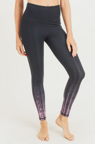 Ombre Snake Leggings