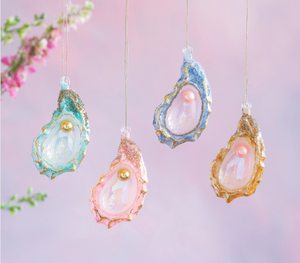 Oyster Glass Ornament