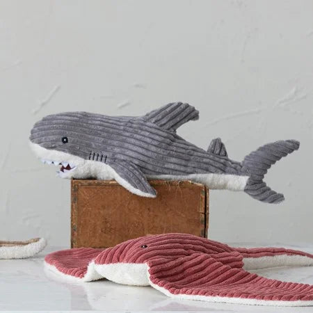 Plush Corduroy Shark